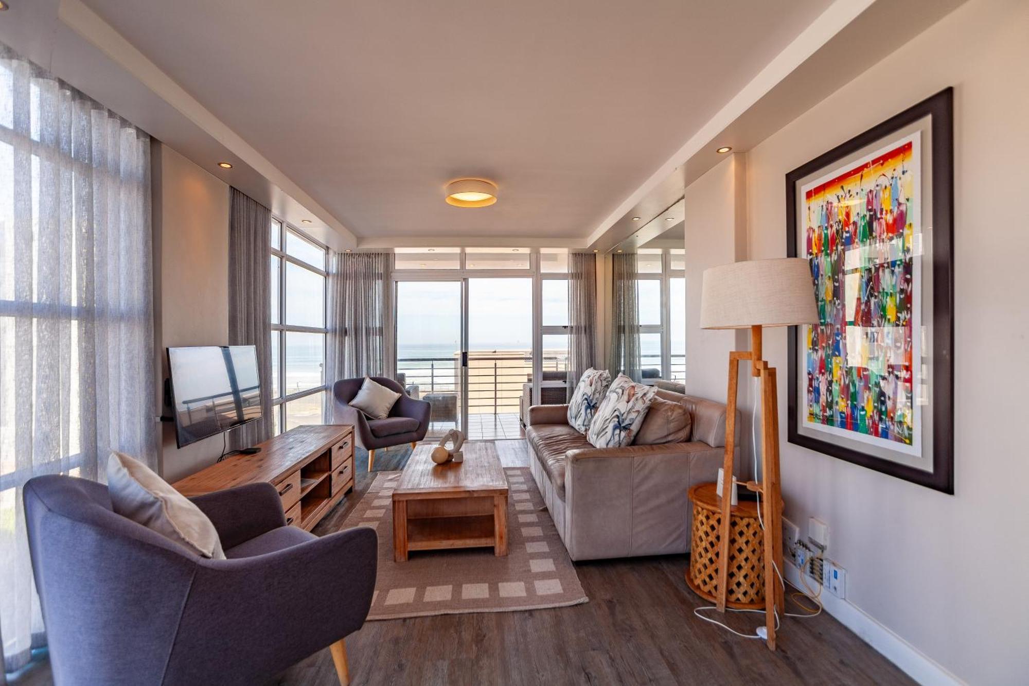 Luxury Ocean View Beachfront 2 Bed Apartment -206 The Waves, Blouberg, Cape Town Bloubergstrand Exteriör bild